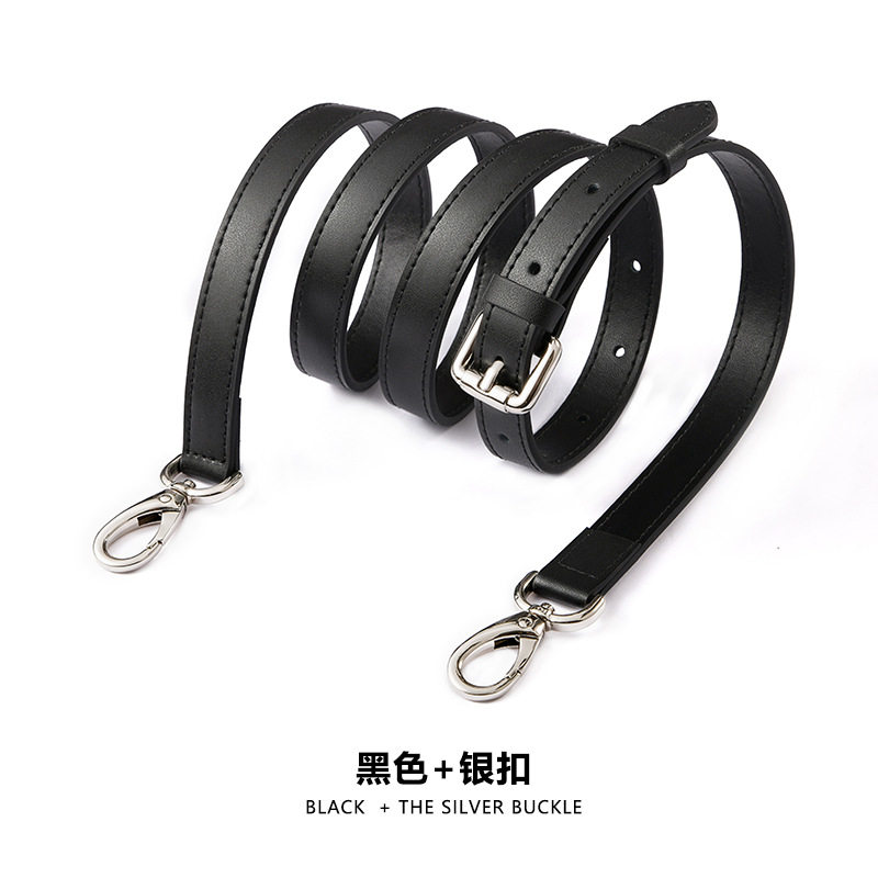 Picture of Ma Huangshi Mhs-A-1 Plain Leather Bag Strap Adjustable Spaghetti Strap Bag Replacement Strap Single Shoulder Crossbody for Women