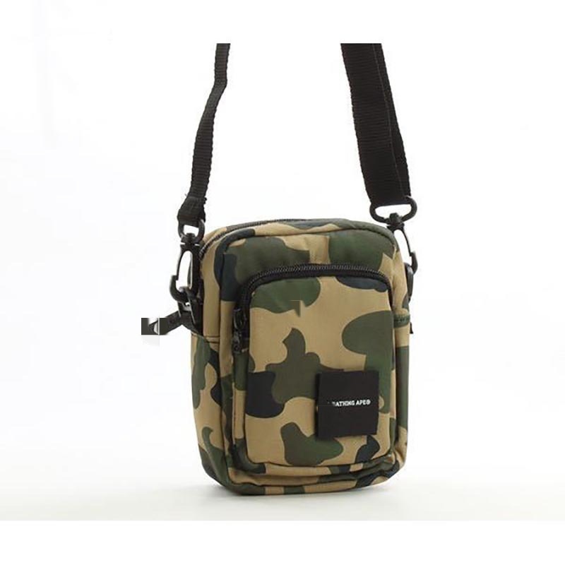 Picture of Sundays camouflage black two-color optional mini casual carry-on shoulder small satchel mobile phone bag color bag packaging