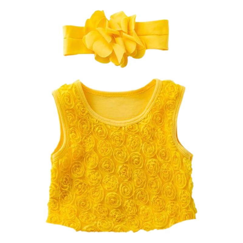Amazon Hot Selling Baby Rose Sleeveless Princess Dress Baby Girl Solid Color Full Moon One Year Old Holiday Dress