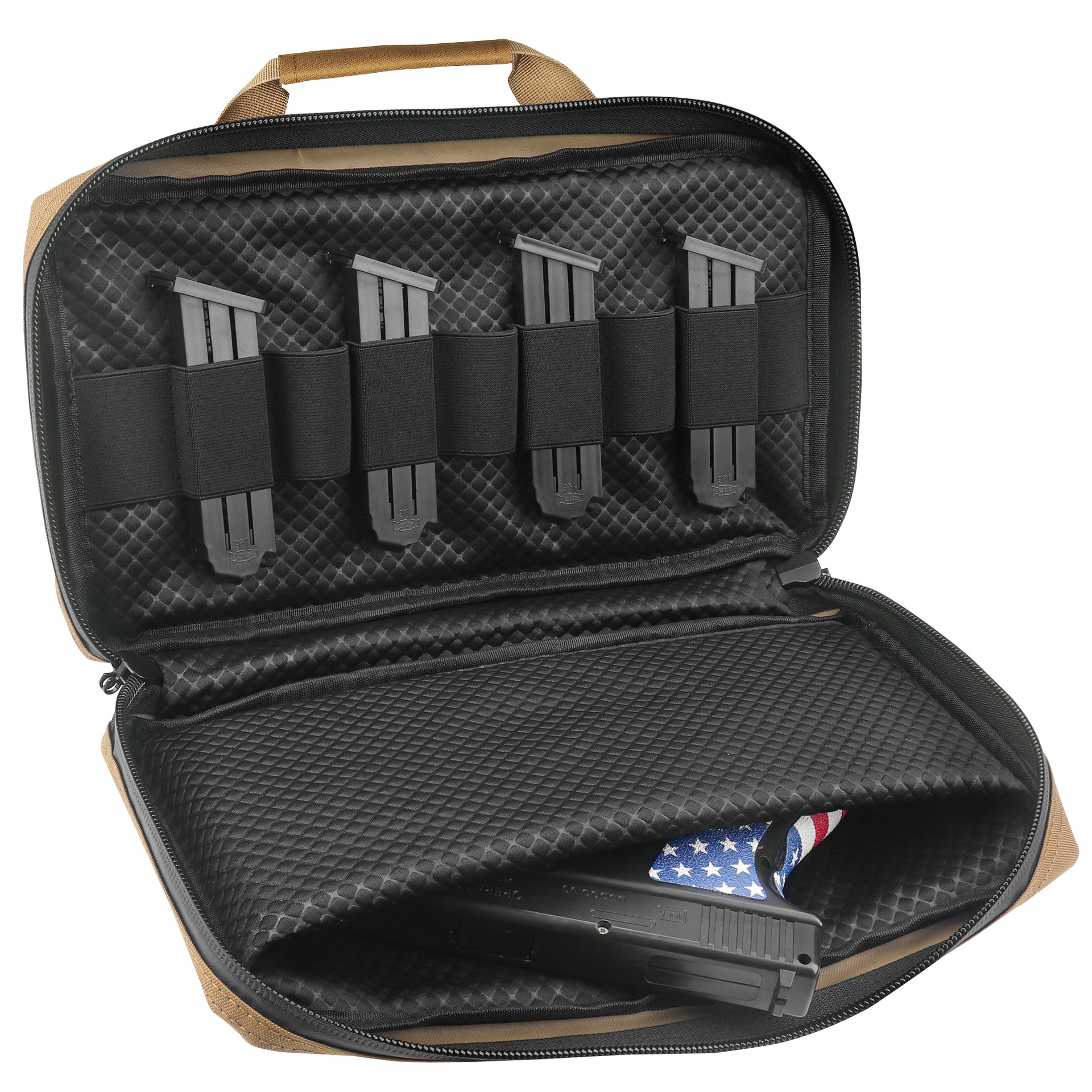 Tactical Gun Bag Oxford Cloth Outdoor New Tactical Handheld Pistol Bag Multifunctional Invisible Portable Magnoles Gun Bag