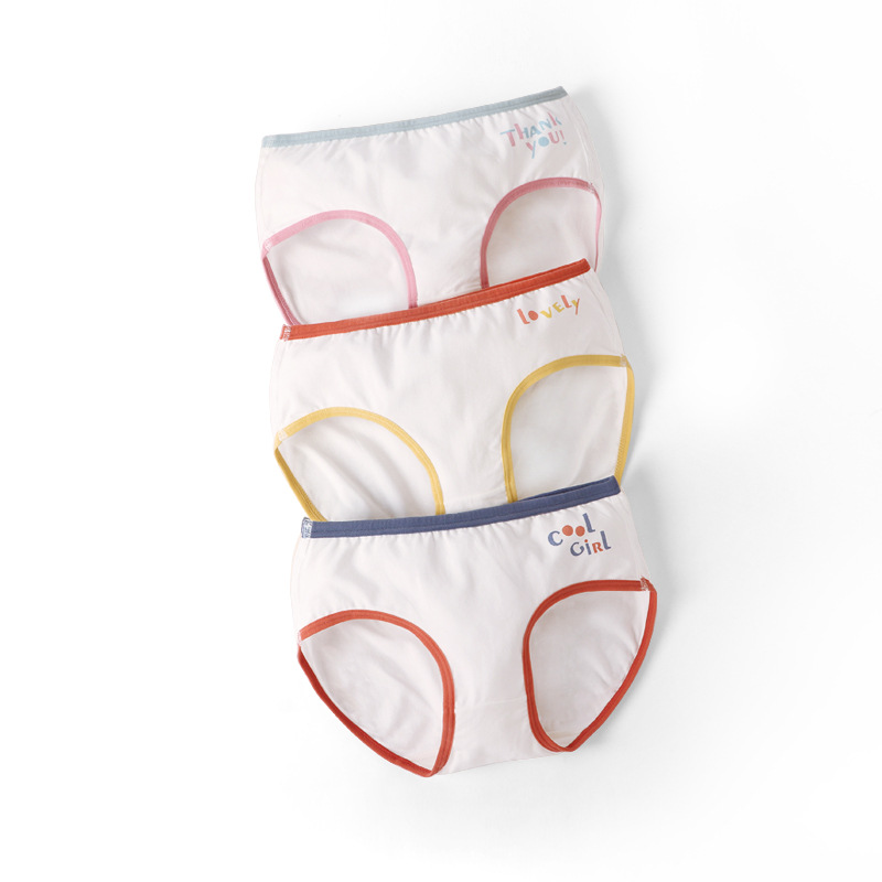 Picture of Girls' Underwear Summer Children's Antibacterial Triangle Girls Cartoon Shorts Mid-Big Kids Girls' Pure Cotton Safety Pants