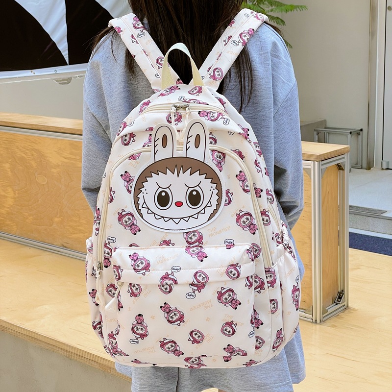 Picture of New Rabbu Children's Backpack Cartoon Primary School Students Junior High School University Women's Backpack Large Capacity Backpack