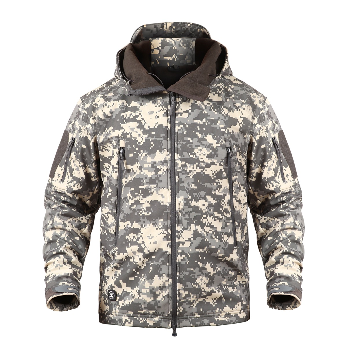 Picture of Shark skin soft shell assault coat size tactical military fans windproof warm outdoor mountaineering suit a generation of hair