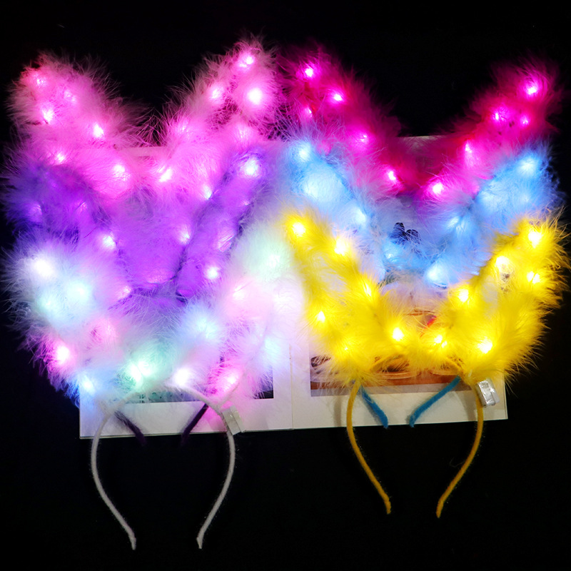 Picture of Luminous head Kou hair hoop horn antler concert children's gift to push hot selling factory direct wholesale