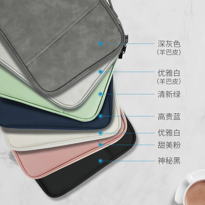 Picture of iPad Computer Bag Protective Case 12.9 Inch 10.8 Portable Sleeve Bag Flat Bag Storage Bag Portable