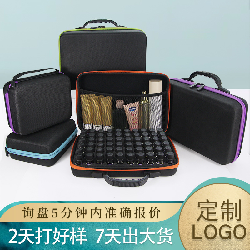 Picture of Wholesale 30/60 10ml portable EVA essential oil bag portable large capacity shockproof essential oil bottle storage bag