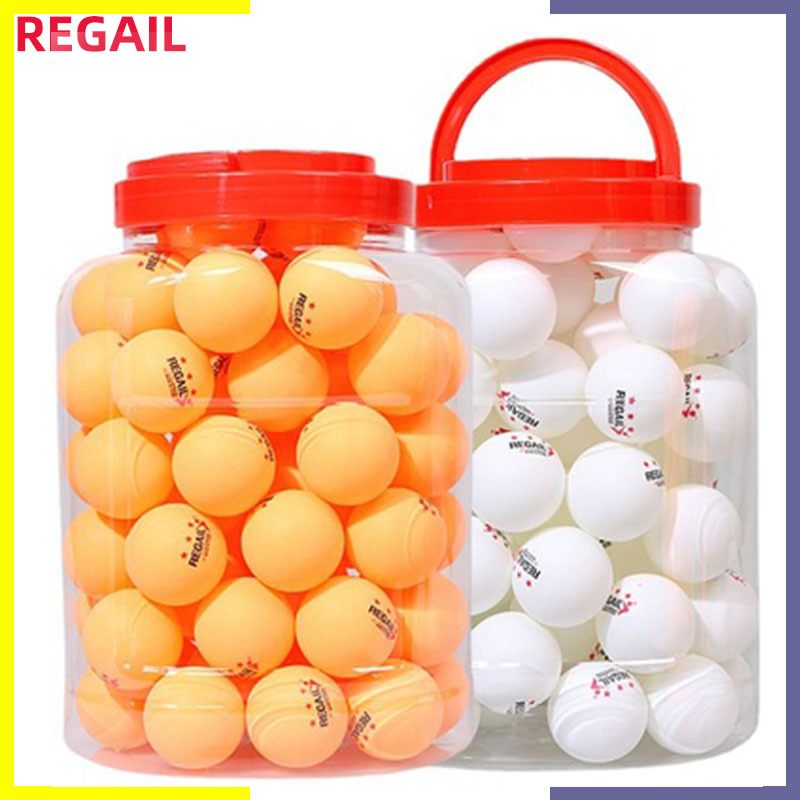 Factory direct ABS yellow white 60 40mm + barrel venue training table tennis service machine