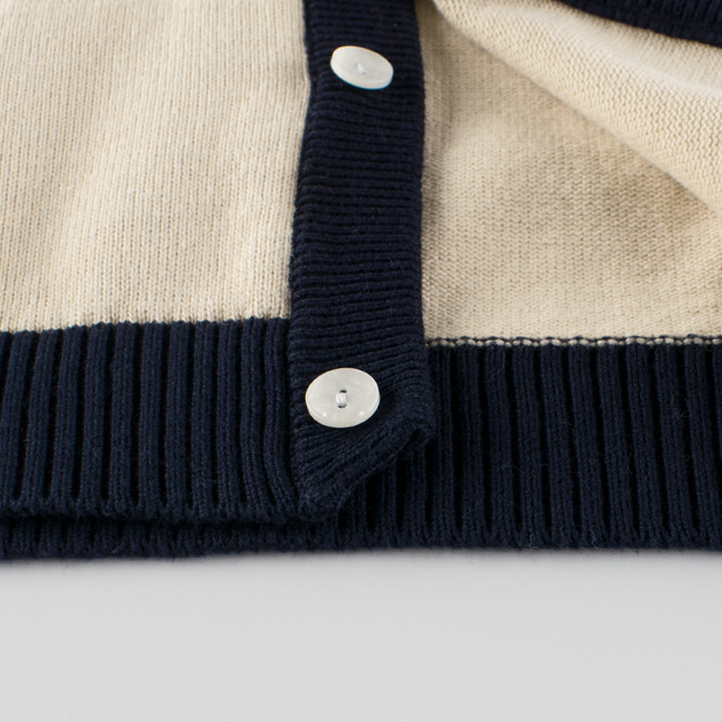 Picture of 27kids Korean style children's clothing spring new 2024 children's sweater coat knitwear baby boys' clothes wholesale