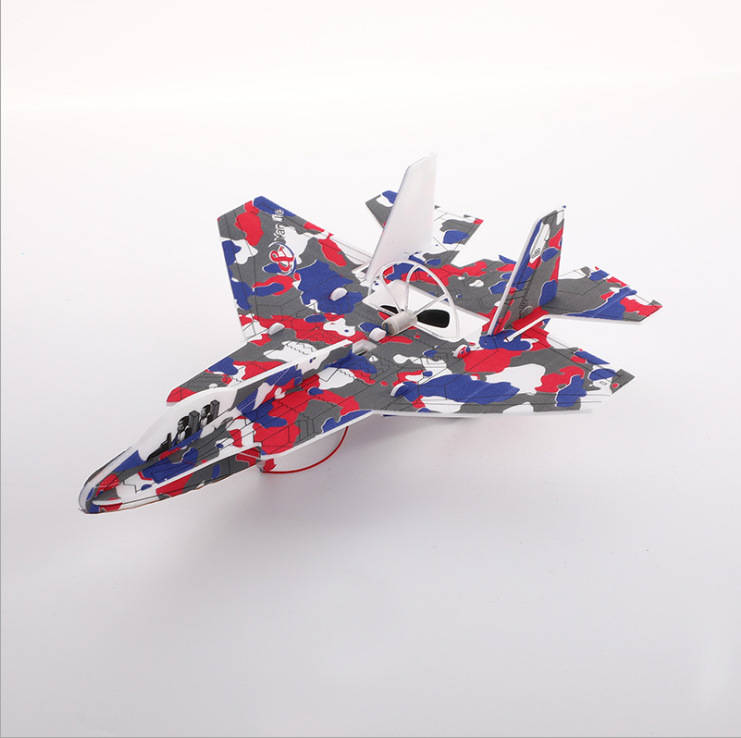 Picture of Electric Foam Glider USB Charging Spin-Resistant Hand-Thrown Aircraft Su 35 Fighter Wholesale Remote Control