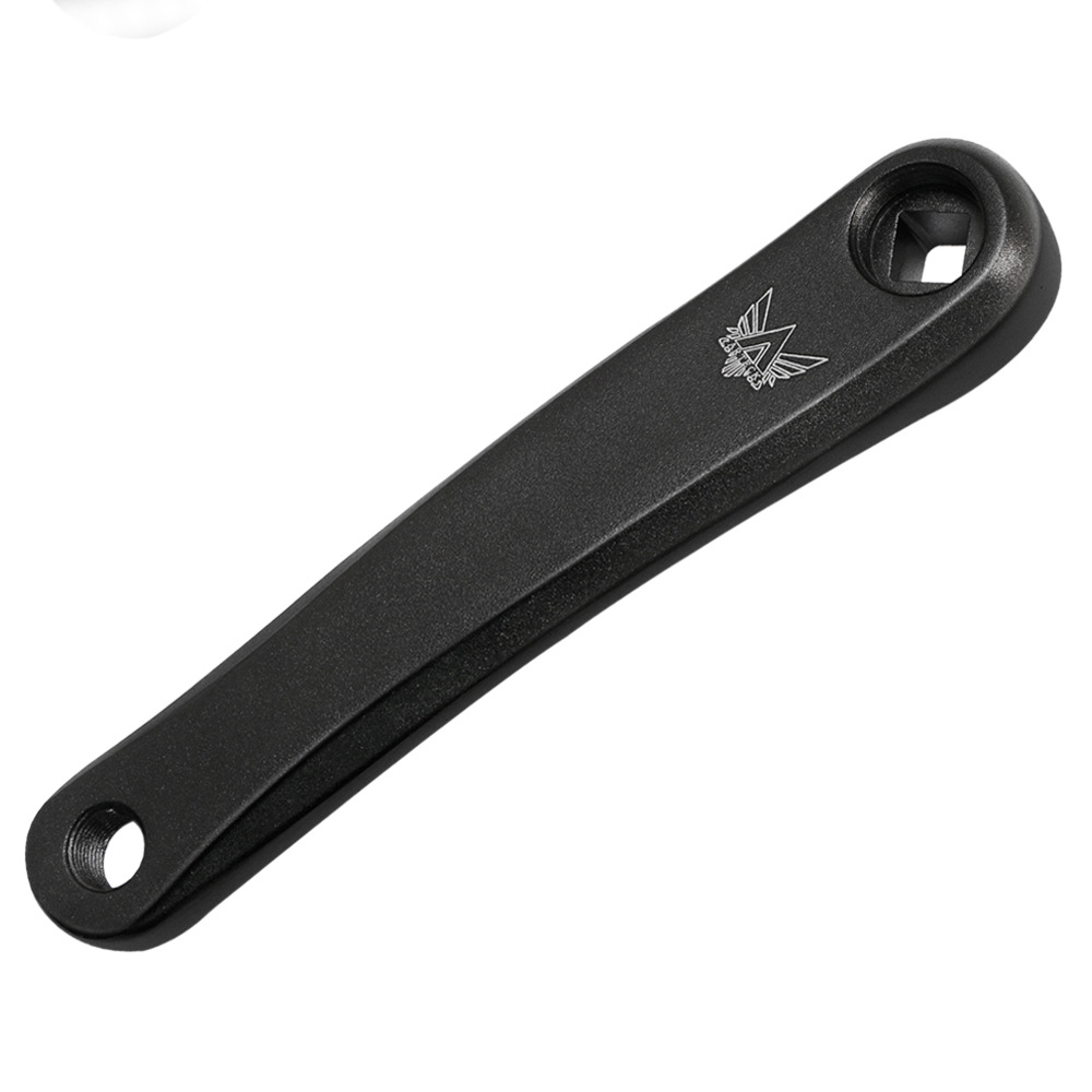 Picture of Mountain bike tooth plate left crank bicycle square hole tooth plate left separate crank 170 crank repair parts cross border