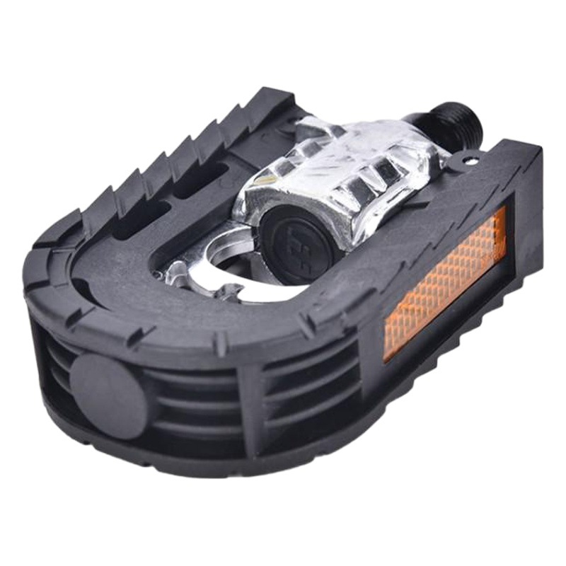 Bicycle pedal generation driving lithium car Mountain bike aluminum alloy pedal foldable ball pedal bicycle accessories