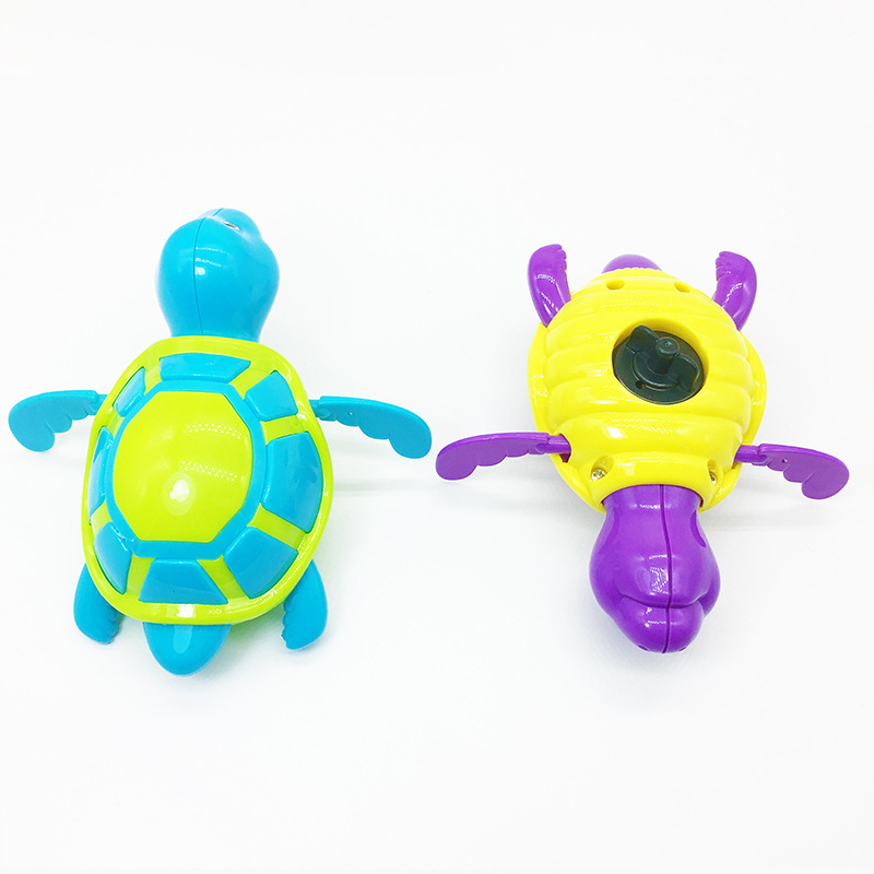 Picture of Swimming turtle baby baby Water children's water play toys small turtle chain winding wholesale swimming pool water