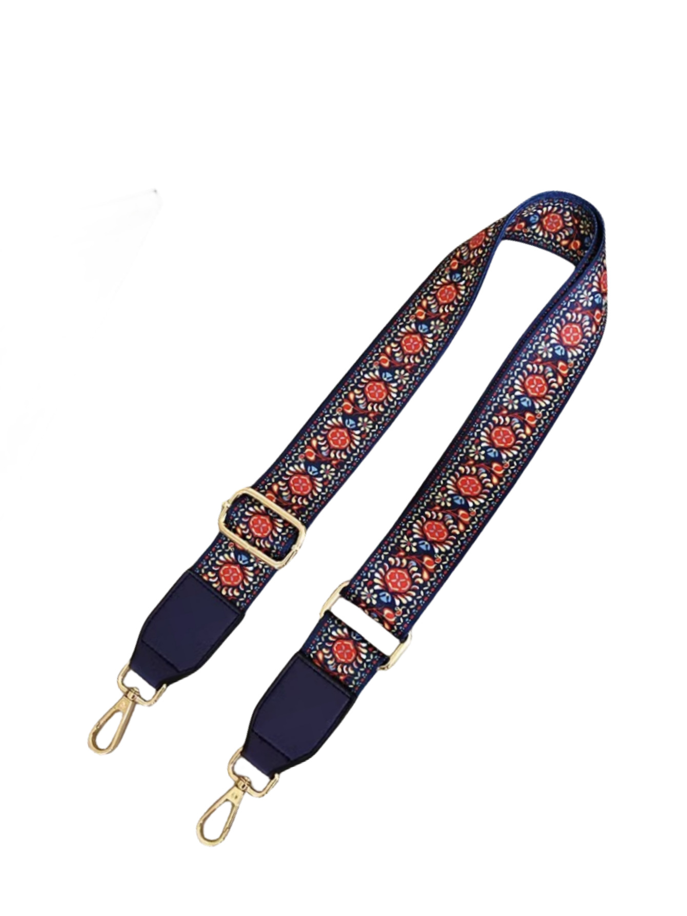 Picture of Bag shoulder strap crossbody strap adjustable widened shoulder strap leather printed nylon bag strap
