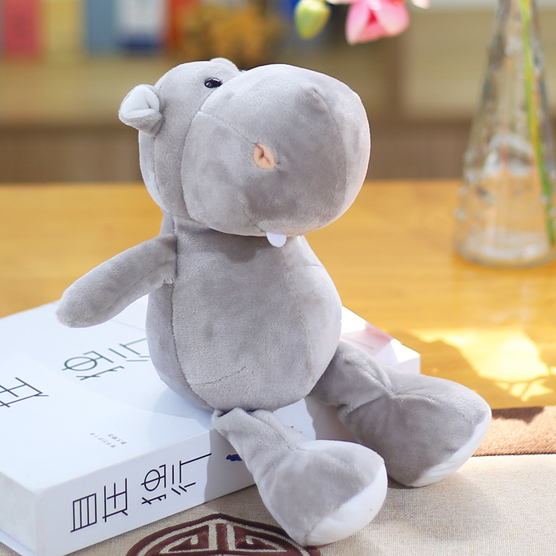 Picture of Forest Animal Doll Plush Toy Elephant Monkey Tiger Lion Giraffe Doll Children's Gifts Wholesale