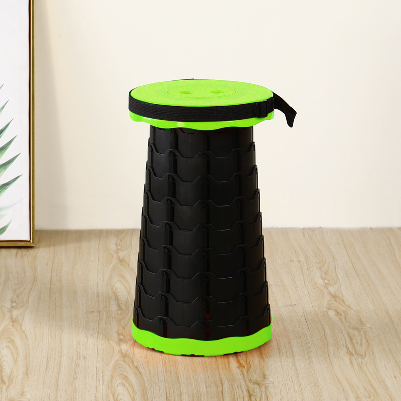 Picture of Outdoor Folding Stool Is Lightweight and Convenient, Telescopic Stool Is Easy to Carry, Outdoor Camping Stool Supports Cross-Border Spot Supply