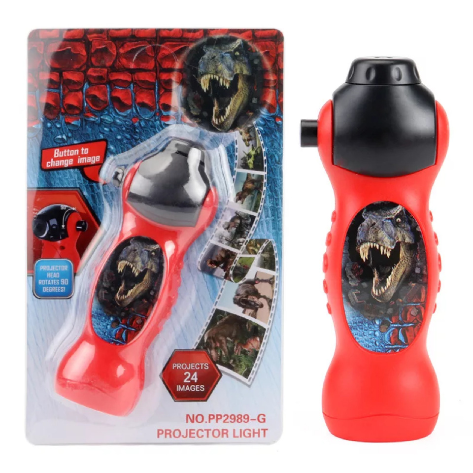 Picture of For cross-border dinosaur projection luminous toys children projector flashlight projection watch camera bedtime story