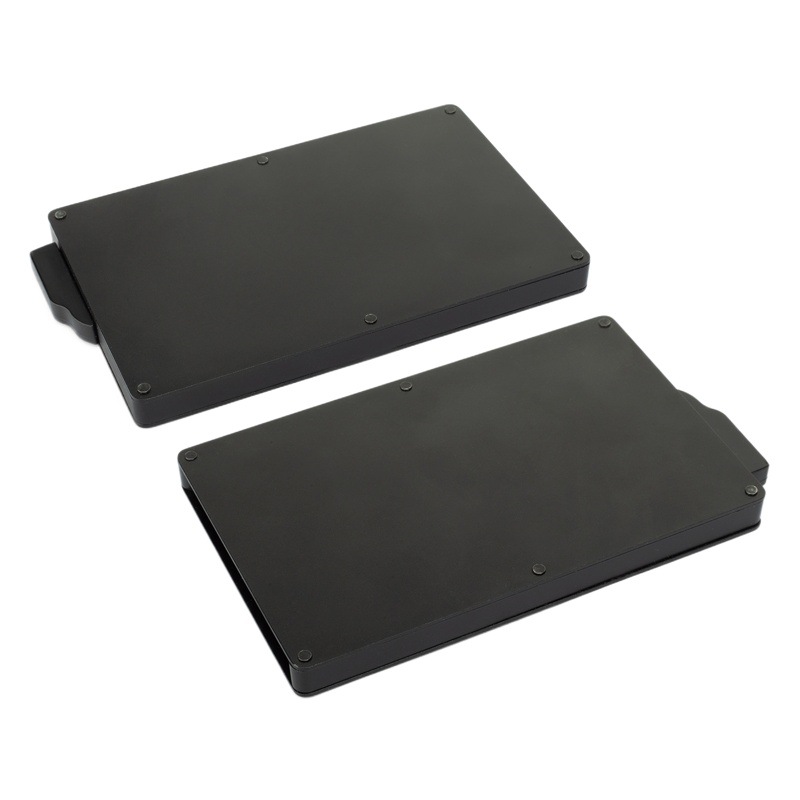 Cross-border special aluminum alloy anti-magnetic metal card box lightweight small card case automatic pop-up credit card Men's card holder