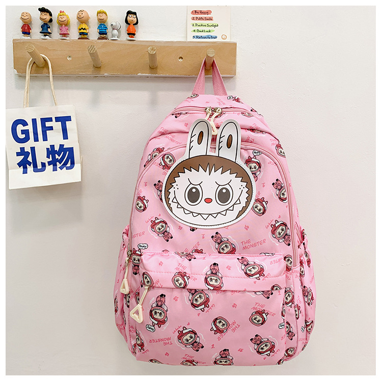 Picture of New Rabbu Children's Backpack Cartoon Primary School Students Junior High School University Women's Backpack Large Capacity Backpack