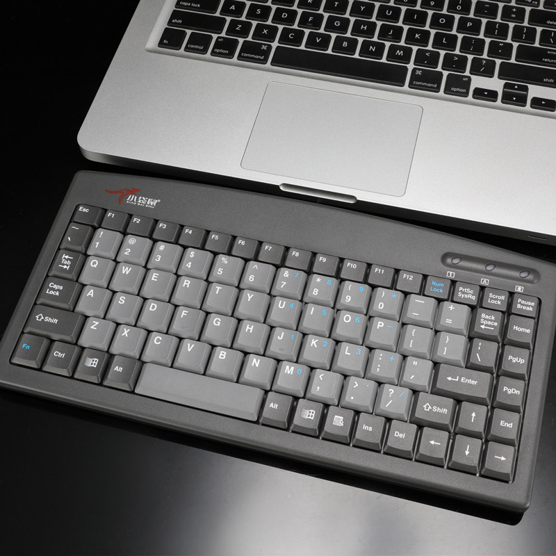Picture of Wallaby DS-9827 notebook keyboard ps/2 round mouth industrial computer wired keyboard USB keypad industry