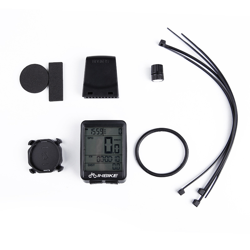 Picture of INBIKE Bicycle Code Table Riding Wireless English Mountain Bike Speed Meter Cross-border Special for Road Bike Odometer