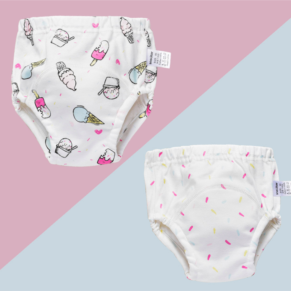 Picture of 2 Boxed Yinxiuli 6 Layer Pure Cotton Baby Training Pants Study Pants Baby Gauze Diaper Pants Baby Supplies