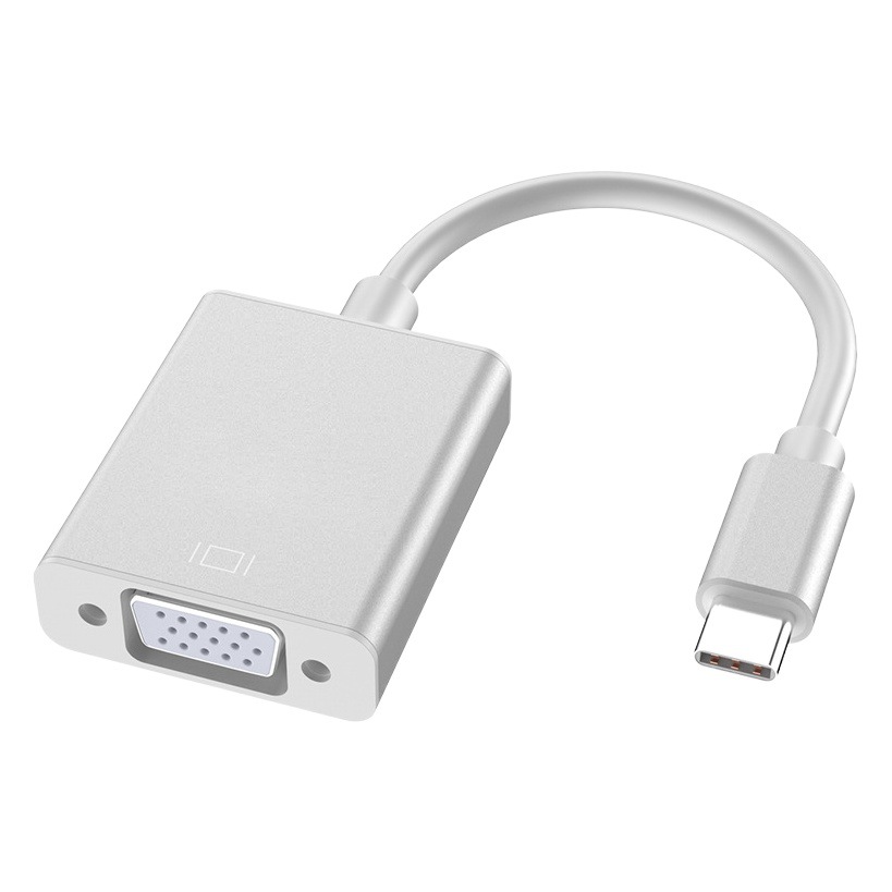 Cross-border type-c to vga adapter 1080P notebook computer expansion converter mobile phone same screen adapter