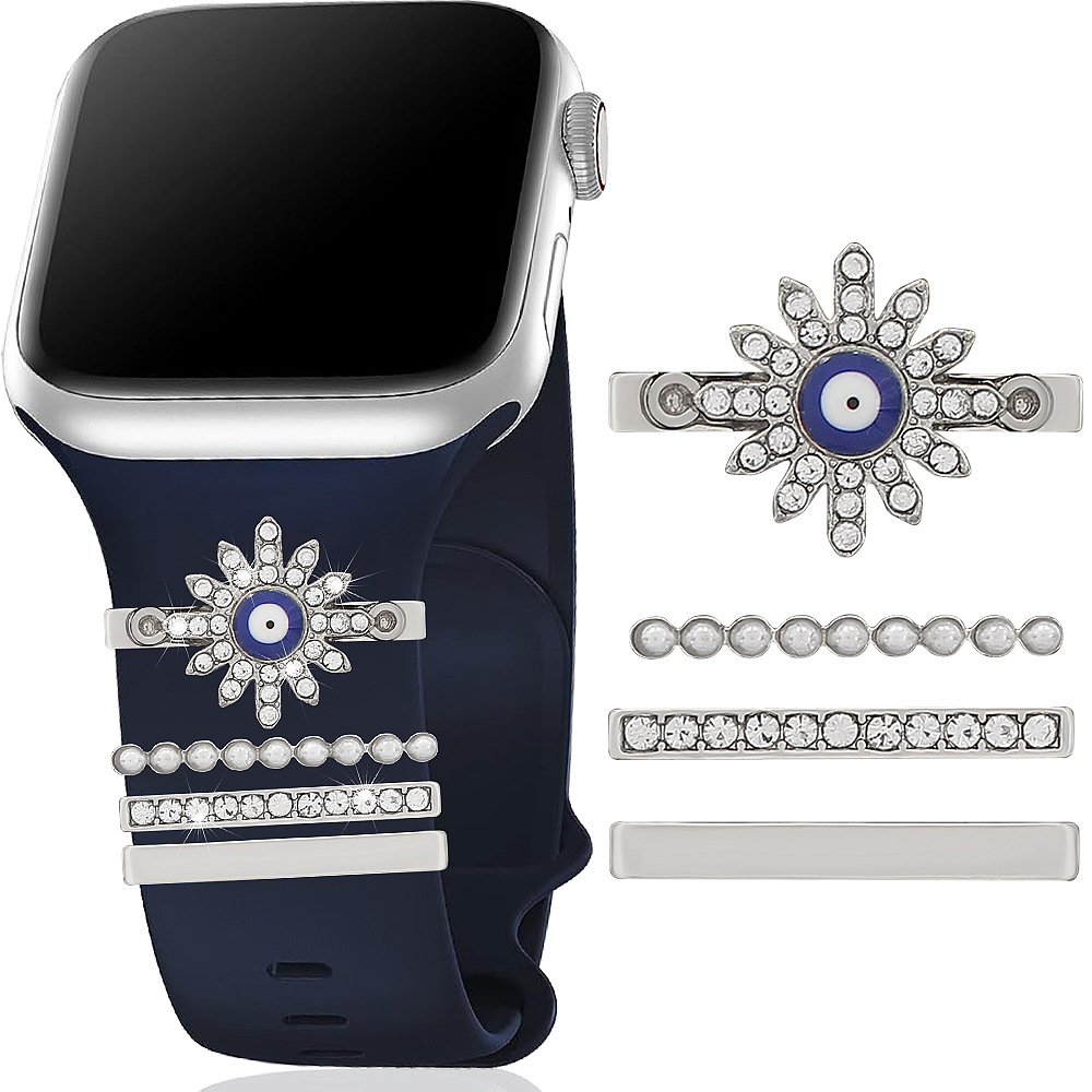 Picture of Apple Watch Universal Silicone Strap Devil's Eye Decoration for Apple Watch