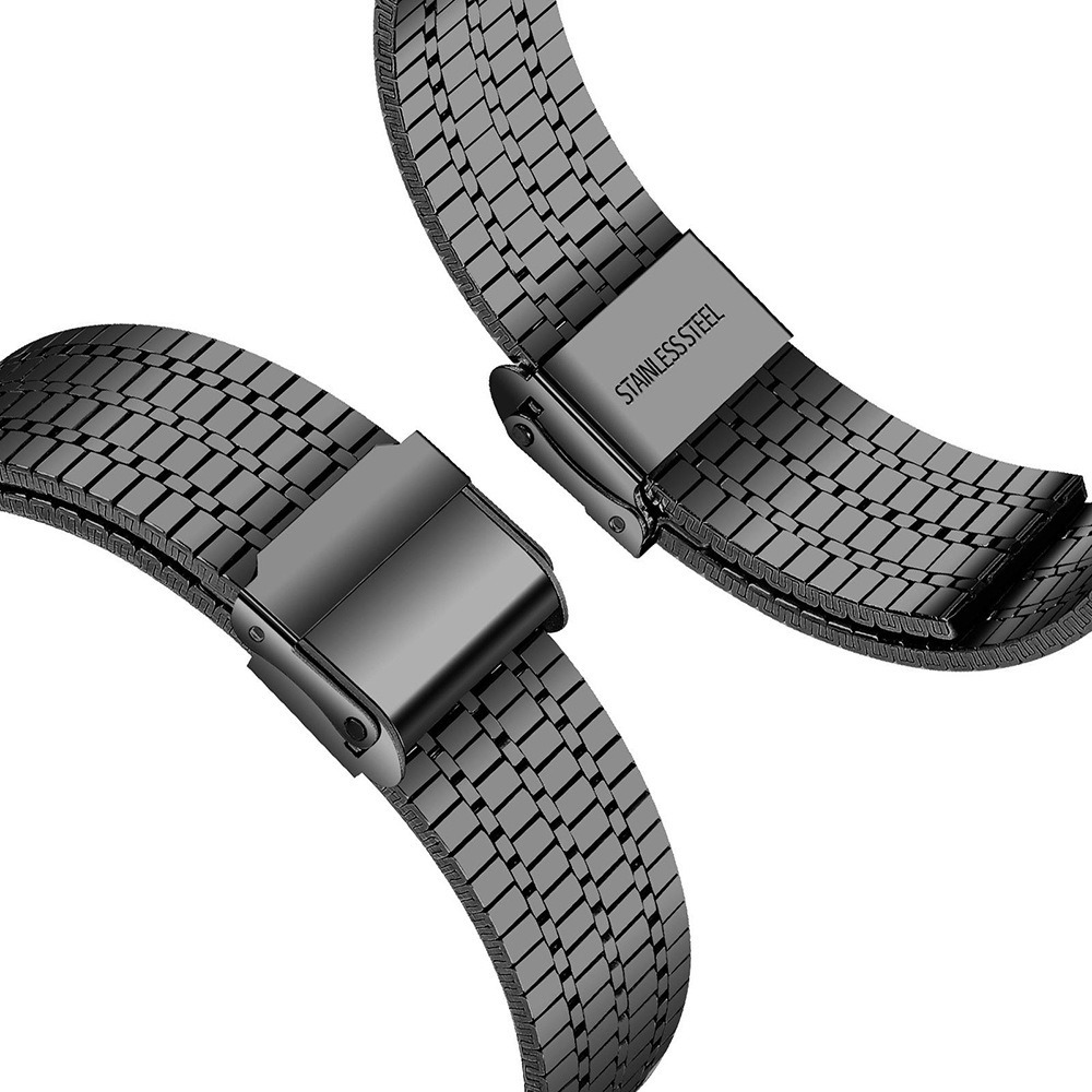 Picture of Suitable for Apple Watch Ultral Iwatchs10 Stainless Steel Seven-Bead Metal Safety Buckle Milan Strap