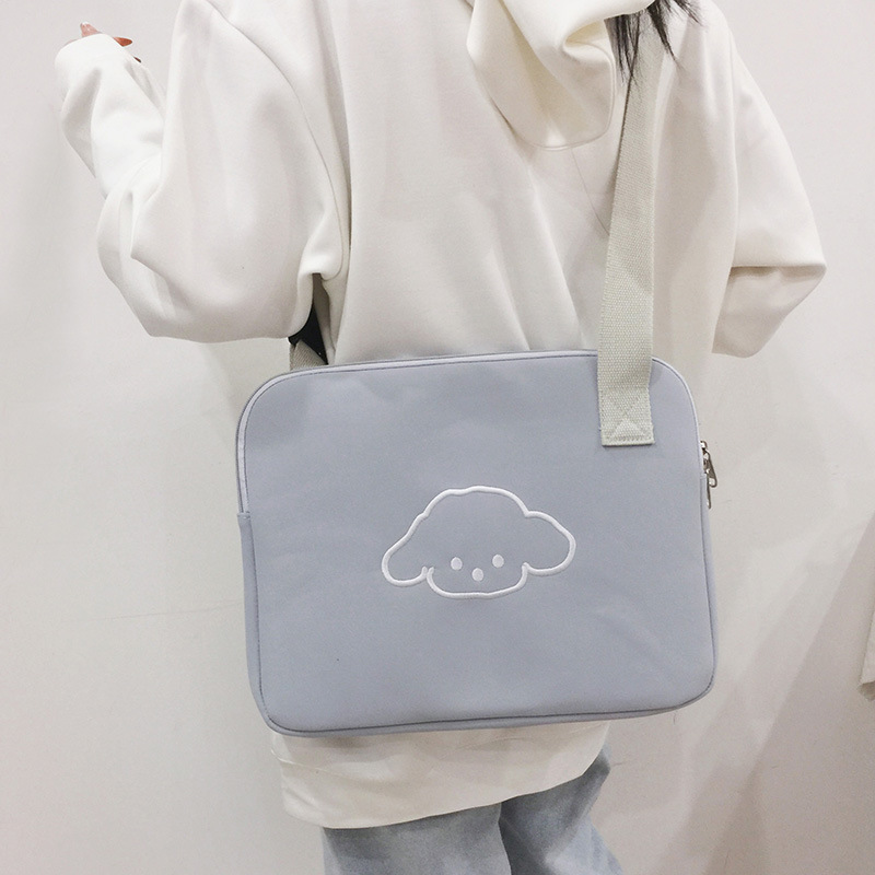 Picture of Inner Protective Sleeve Ins Fashion Fresh iPad Tablet Bag 13inch Student Computer Bag Crossbody Inner Sleeve Bag