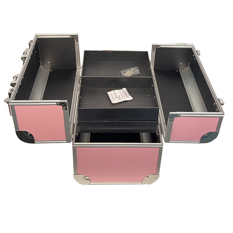 Picture of Cross-Border Cosmetic Case Portable Large Capacity Portable Multi-Layer Cosmetic Storage Box Large Tattoo Tool Box Wholesale