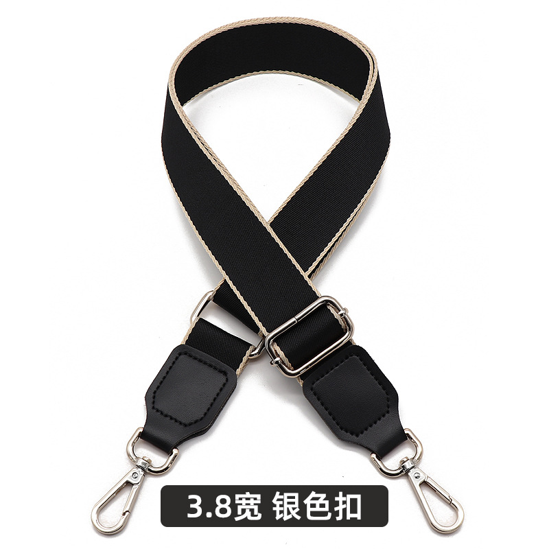 Picture of New Polyester-Cotton Pure Color Replacement Shoulder Strap Wide Versatile Shoulder Strap Bag Strap Single Shoulder Crossbody Women's Bag Adjustable Accessories
