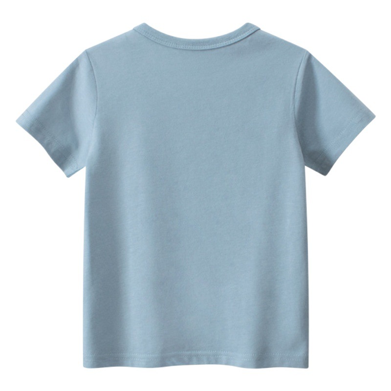 2025 Kidsren's Clothing Summer New Kidsren's Clothing Baby Tops Boys Short-Sleeved T-Shirts Kidsren's Clothing Wholesale