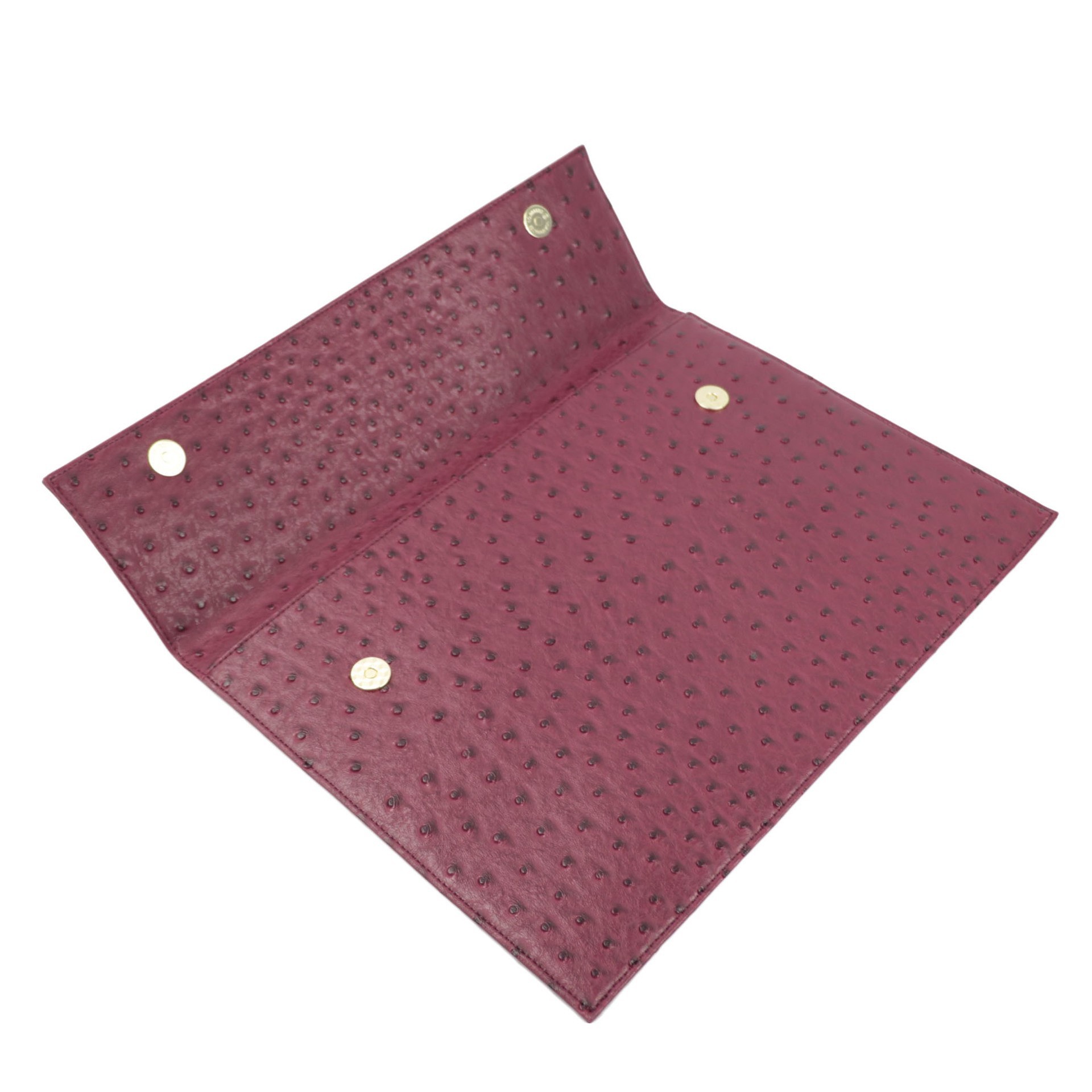 Picture of PU13/15 inch Apple laptop bag fashion ostrich pattern envelope bag business leather clutch sleeve bag
