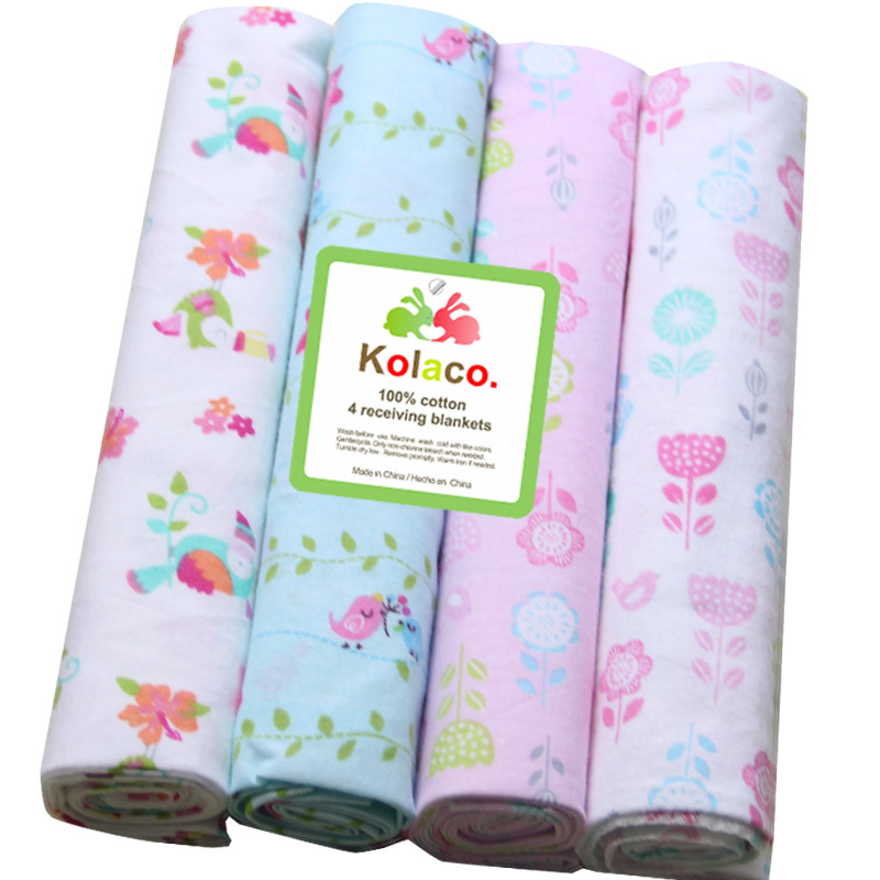 Picture of Cotton Newborn Wrapper Flannel Scrub Baby Sheets Baby Cotton Cusset Diaper