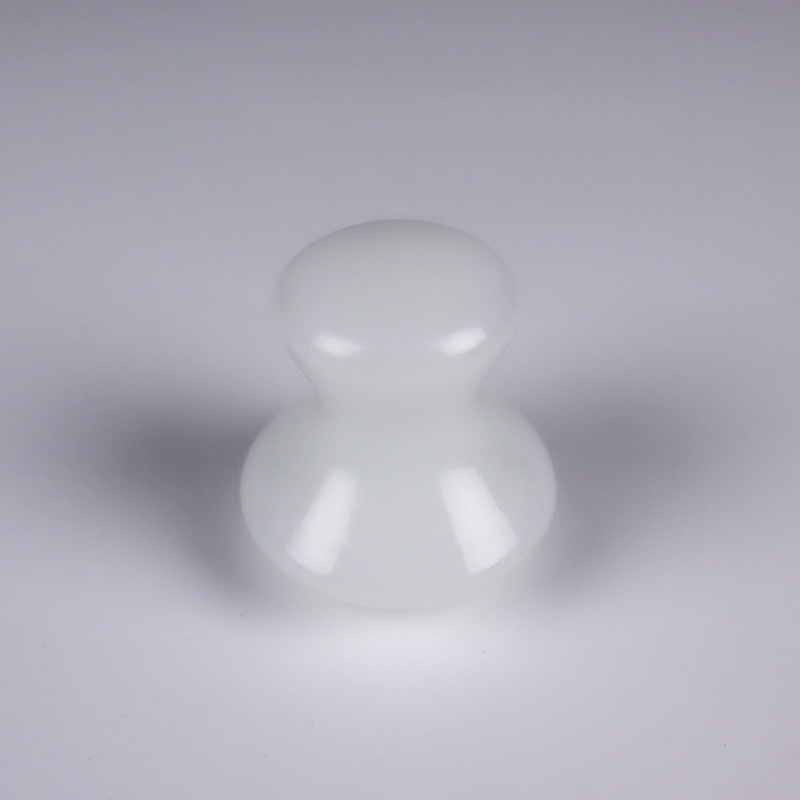 Picture of Cross-border direct supply of natural quartz stone powder crystal massage stone mushroom head Dongling jade stone facial scraping massage ball