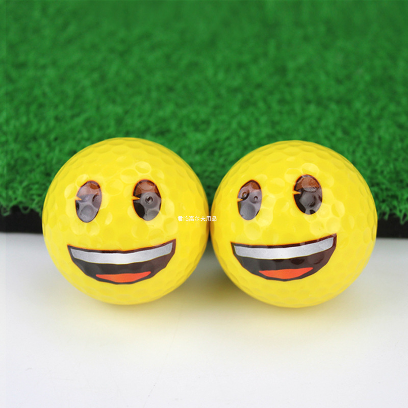 Picture of Golf Gift Ball Expression Ball Double Layer Practice Ball 12 Net Pack 6 Styles Can Be Printed with Logo
