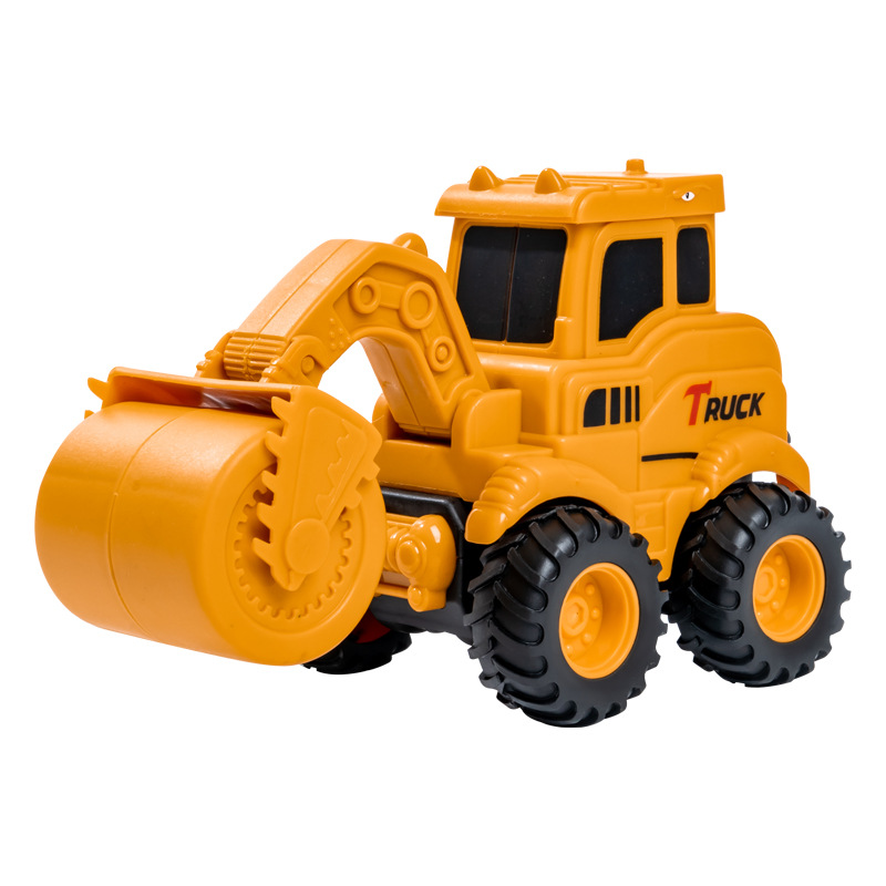 Picture of Children's toys press sliding back force engineering vehicle excavator plastic bulldozer children's toys gifts wholesale