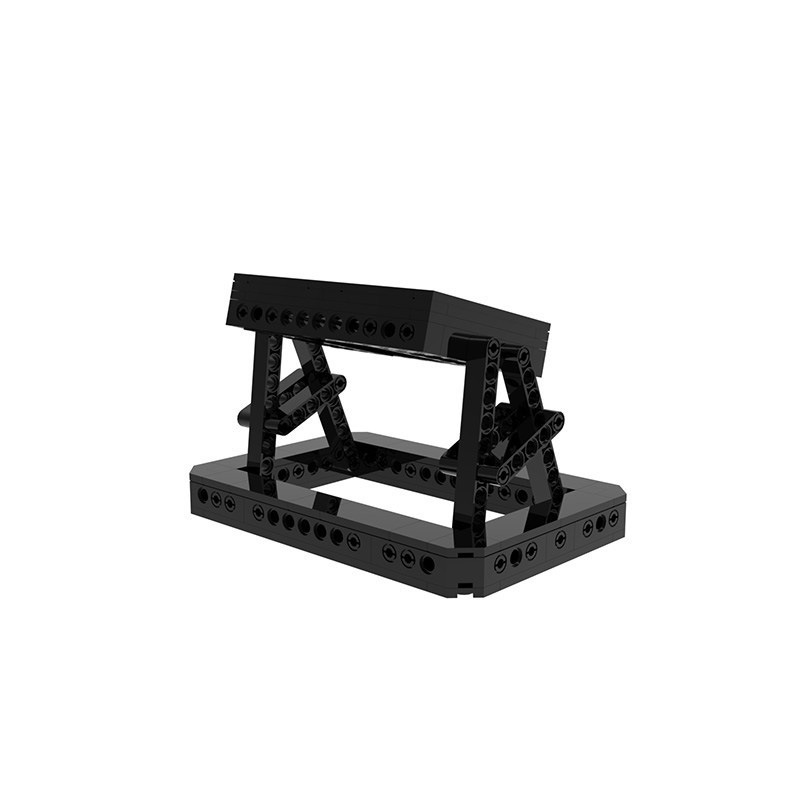 China-Made Building Blocks Back to the Future Sports Car Stand Time Machine 10300 Display Stand Moc Compatible with Lego