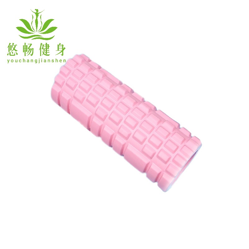 Picture of Eva Hollow Yoga Column 33cm Stereo Dot Mace Muscle Fitness Massage Stick 3D High Hardness Foam Shaft