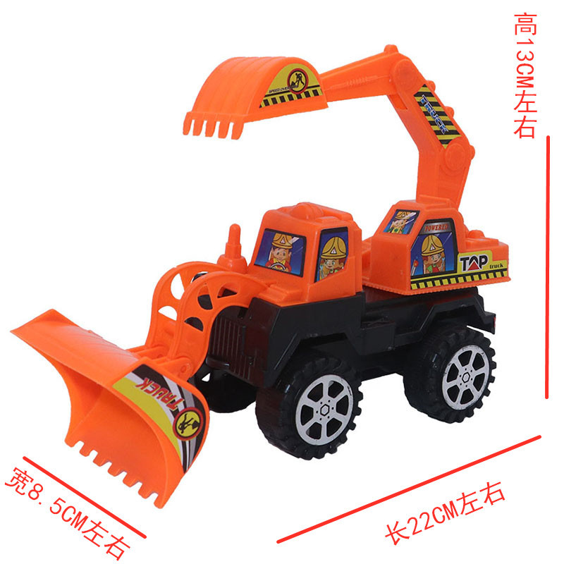 Picture of Inertial engineering truck bulldozer forklift excavator outdoor beach buggy night market stall children's toys wholesale