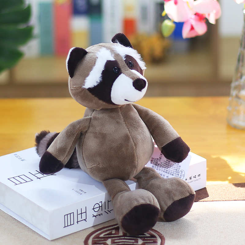 Picture of Forest Animal Doll Plush Toy Elephant Monkey Tiger Lion Giraffe Doll Children's Gifts Wholesale