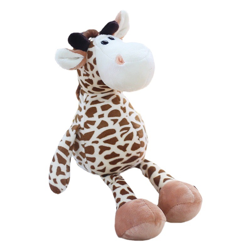 Forest Animal Doll Plush Toy Elephant Monkey Tiger Lion Giraffe Doll Children's Gifts Wholesale