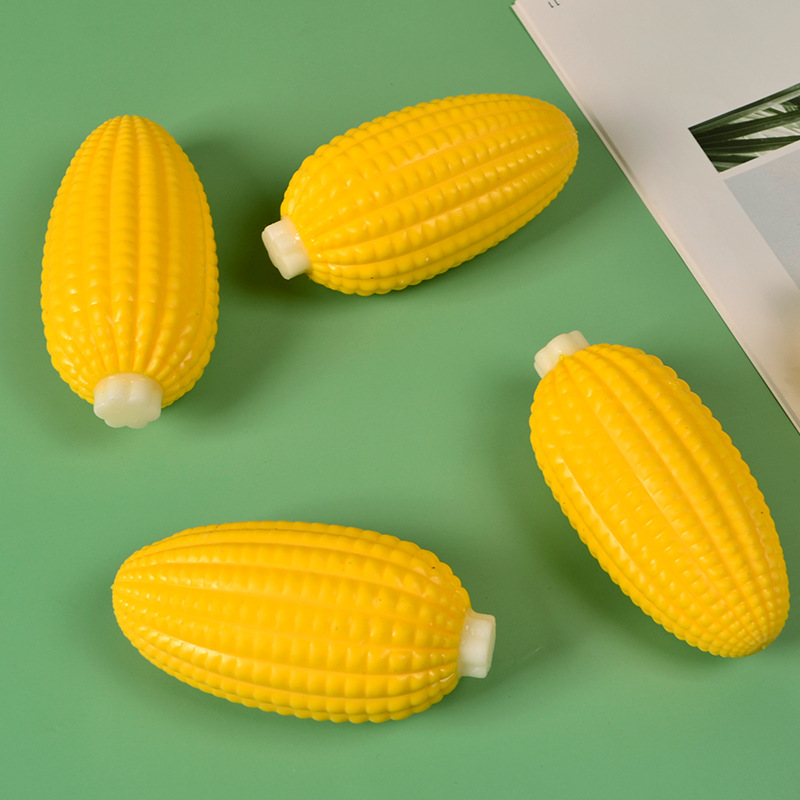 Picture of Supply creative simulation vent decompression corn kneading music new strange decompression corn vent flour fruit toys
