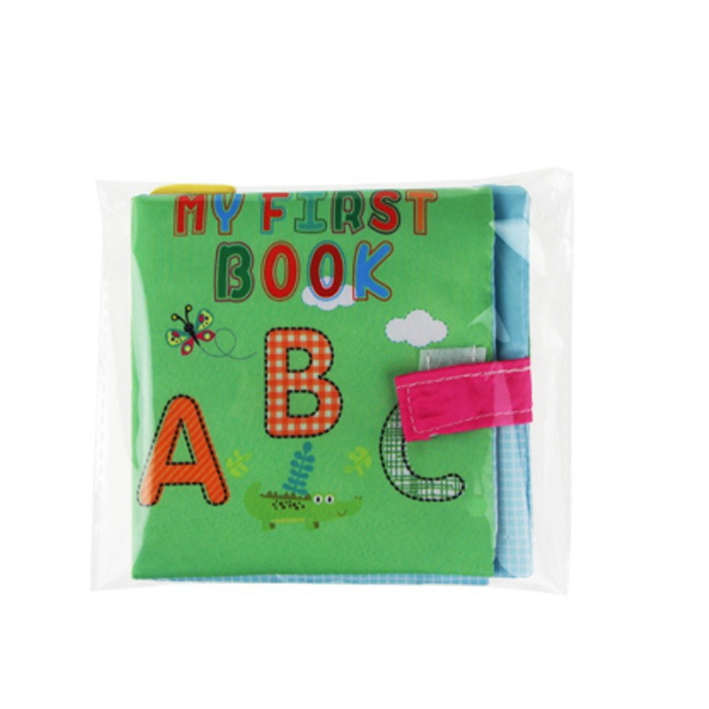 Picture of 34 cross-border newborn early education Enlightenment baby baby cloth book ringing paper BB whistle tear not to rot three-dimensional cloth book
