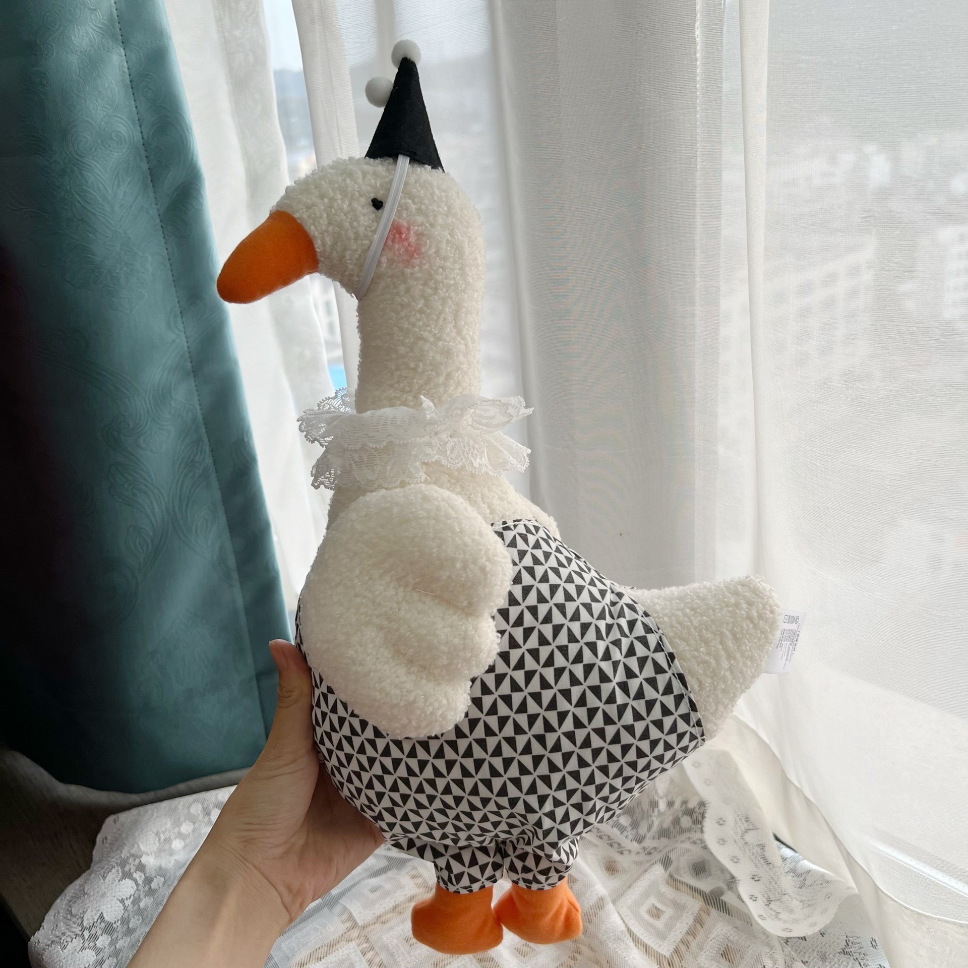 Picture of Ins Nordic Cotton Creative Goose Children's Room Decoration Baby Play Pillow Doll Shooting Props