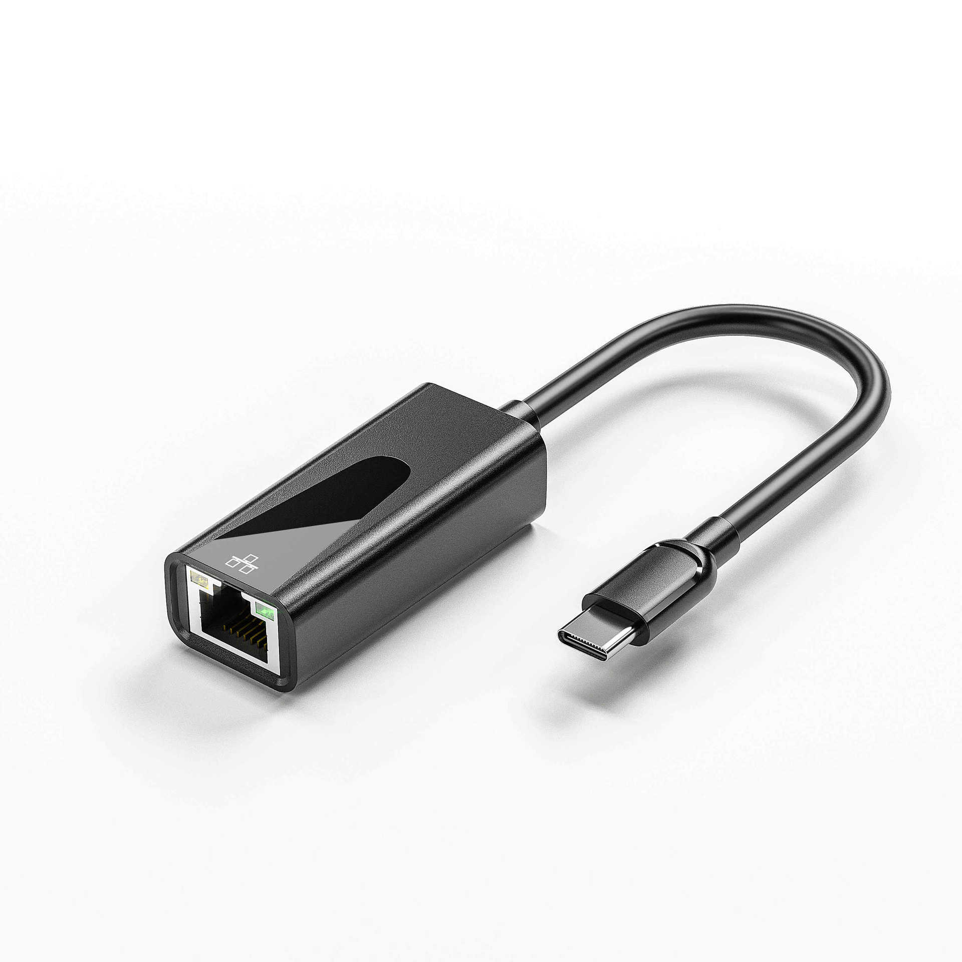 Picture of TYPE-C gigabit wired network card splitter drive-free adapter card support Switch network card USB HUB