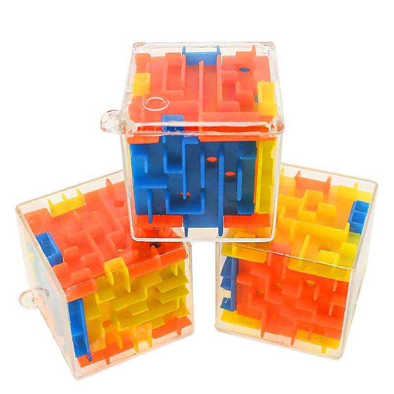 Picture of Factory direct 3D three-dimensional maze ball 4cm standard mini walking ball Rubik's cube six-sided entry children's educational toys
