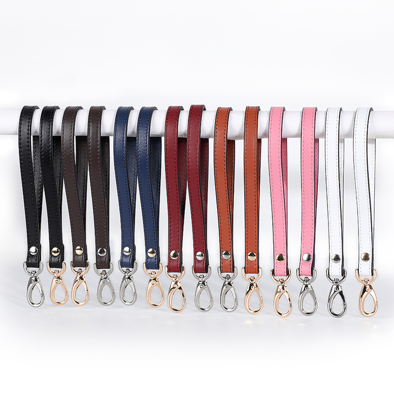 Picture of Women's Bag Accessories Single Buckle Wallet Lanyard Handbag with B- 45 Plain Cowhide Handbag with Bag Replacement Strap
