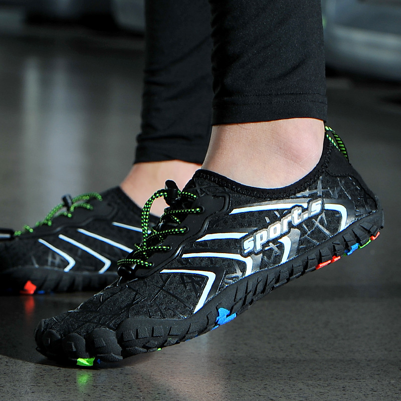 Picture of Factory wholesale outdoor non-slip wading shoes five-finger swimming shoes quick-drying diving beach shoes couples sports trekking shoes