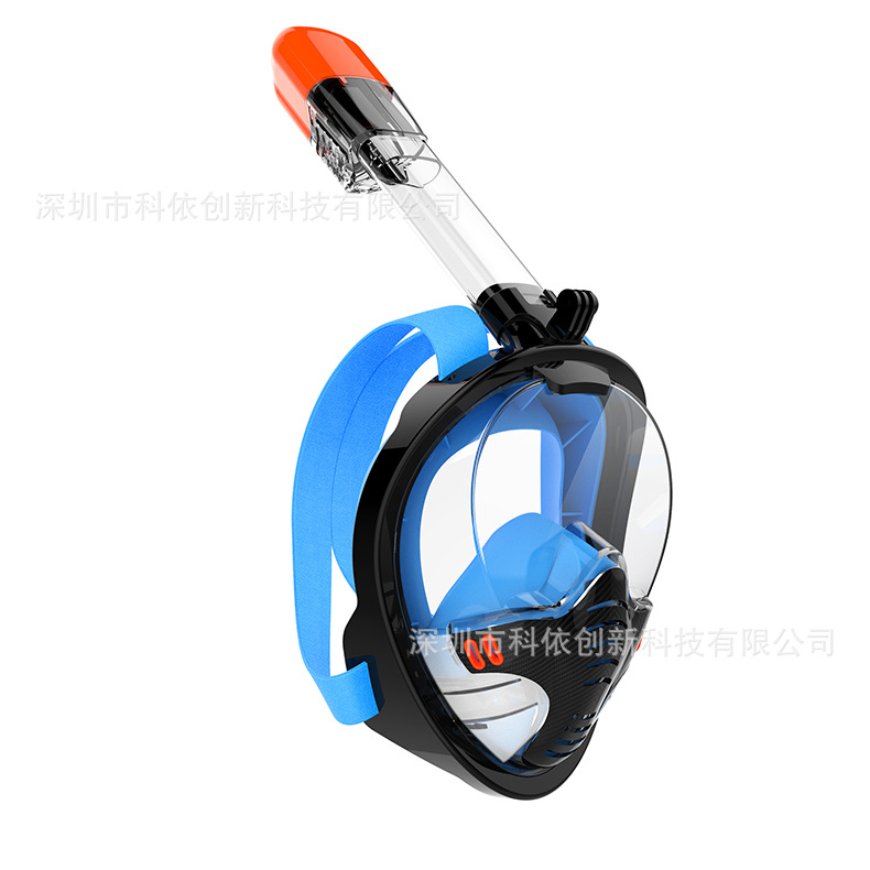 Picture of K4 New Diving Mask In-line Snorkeling suit Underwater Photography Swimming Equipment Full Dry Face Diving Mask